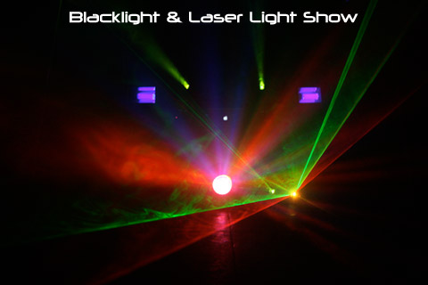 Miami DJ Blacklight & Laser LIght Show
