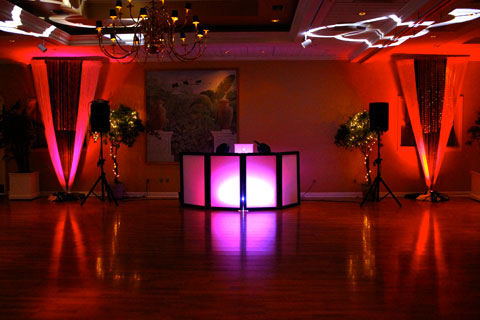 Wedding Uplighting, Miami DJ Uplighting