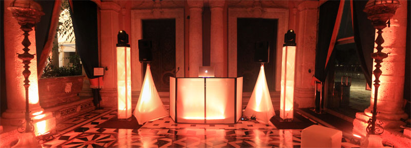 Miami DJ Uplighting