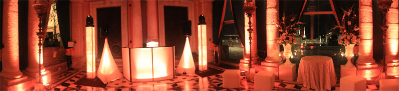 Uplighting Amber